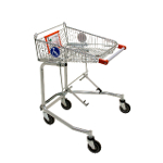 Wheelchair shopping trolley